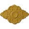 Ekena Millwork Piedmont Ceiling Medallion, Hand-Painted Iridescent Gold, 37"W x 26"H x 1 3/8"P CM37X26PEIGS - alternate 1